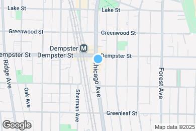 Map image of the property - 1239 Chicago Ave