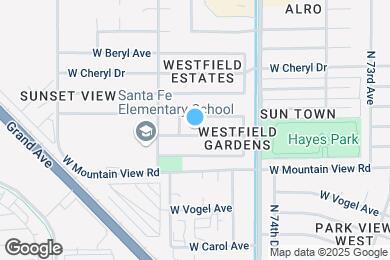 Map image of the property - 7618 W Ironwood Dr