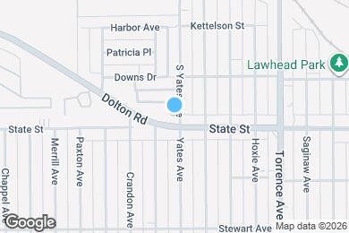 Map image of the property - 250 Yates Ave