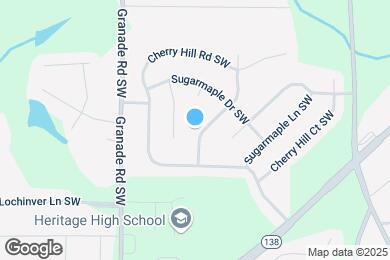 Map image of the property - 1609 Sugar Plum Dr SW