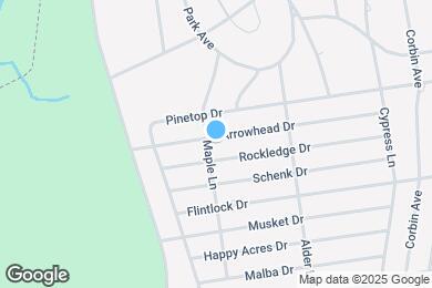 Map image of the property - 16 Arrowhead Dr