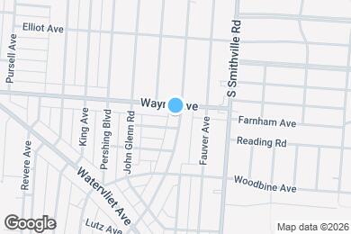 Map image of the property - 2015 Rosemont Blvd