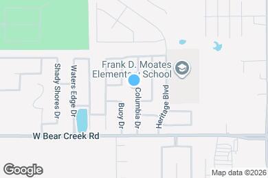 Map image of the property - 1519 Columbia Dr