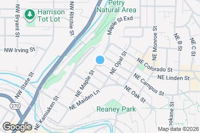 Map image of the property - 400 NE Oak St