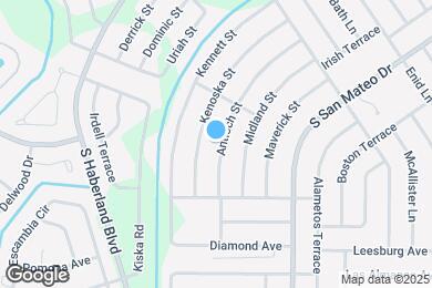 Map image of the property - 4637 Antioch St