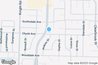 Map image of the property - 4740 Chuck Ave