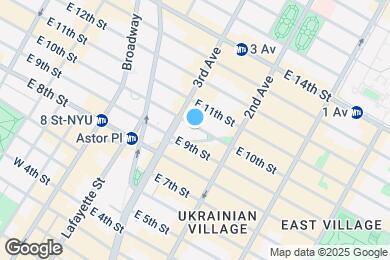 Map image of the property - 112 E 10th St