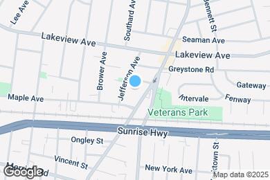 Map image of the property - 1 Jefferson Ave