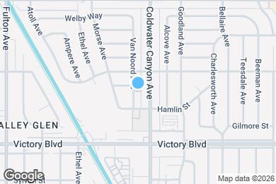 Map image of the property - 6526 Van Noord Ave
