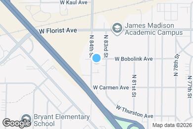 Map image of the property - 5864 N 84th St