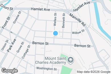 Map image of the property - 212 Welles St