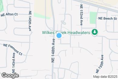 Map image of the property - 3403 NE 149th Ave