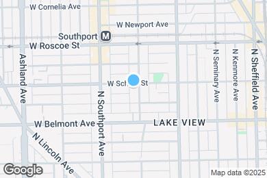 Map image of the property - 3252 N Lakewood Ave