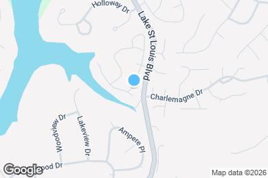 Map image of the property - 611 Lakewood Dr