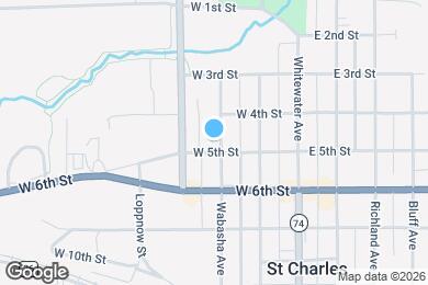 Map image of the property - Whitewater Way Apartments