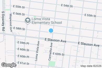 Map image of the property - 3750 E 58th St