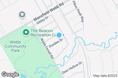 Map image of the property - 1405 Dundee Dr