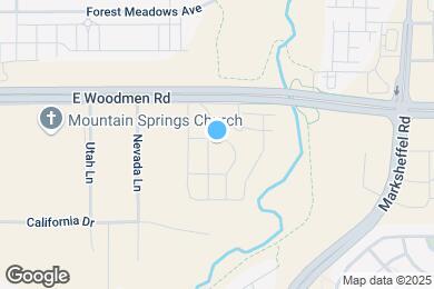 Map image of the property - The Cottages at Woodmen Heights