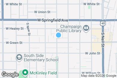 Map image of the property - 514 S Elm St