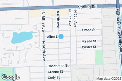 Map image of the property - 6661 Meade St