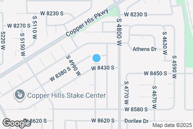 Map image of the property - 4878 W 8430 S
