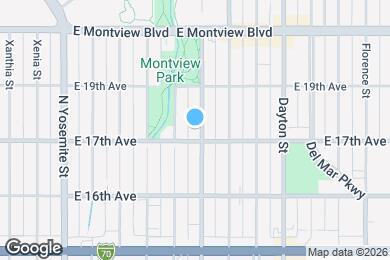 Map image of the property - 1715 Chester St
