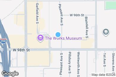 Map image of the property - 9720 Pleasant Ave S