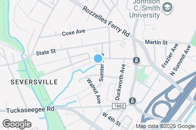 Map image of the property - 642 W End Dr