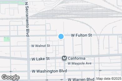 Map image of the property - 260 N California Ave