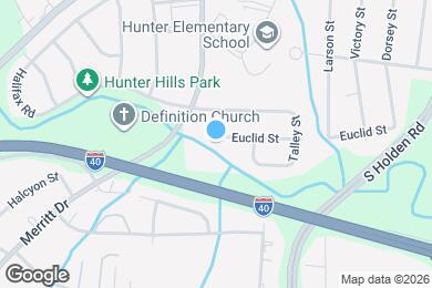 Map image of the property - 3615 Euclid St