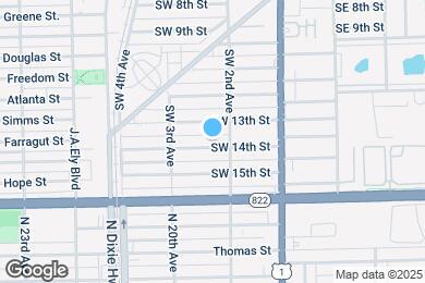 Map image of the property - 224 SW 14th St