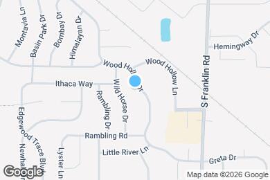 Map image of the property - 5530 Wood Hollow Dr