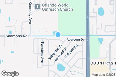 Map image of the property - 5801 Abercorn Dr