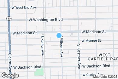 Map image of the property - 4508 W Monroe St