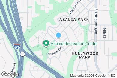 Map image of the property - 4115 Poplar St