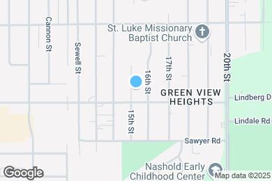 Map image of the property - 3038 15th St