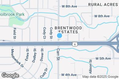 Map image of the property - 620 Carr St