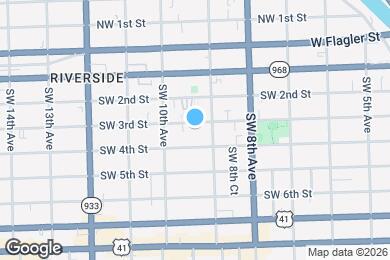 Map image of the property - 928 SW 3rd St