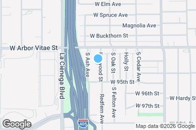 Map image of the property - 933 Kenwood St