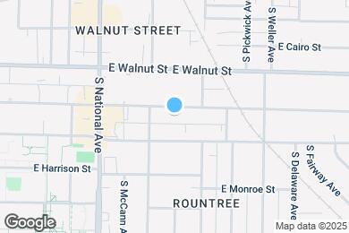 Map image of the property - 1330 E Elm St