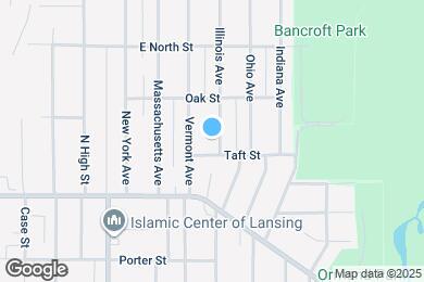 Map image of the property - 1311 Illinois Ave