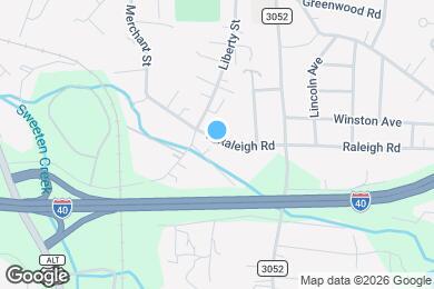Map image of the property - 7 W Raleigh Rd