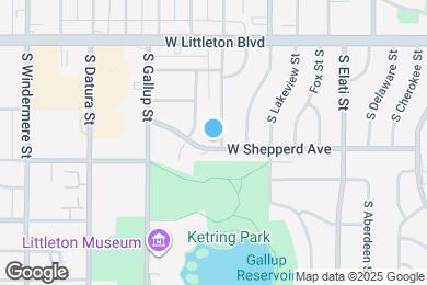 Map image of the property - 1003 W Shepperd Ave