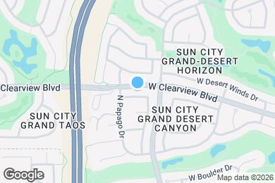 Map image of the property - 16426 W Boulder Vista Dr