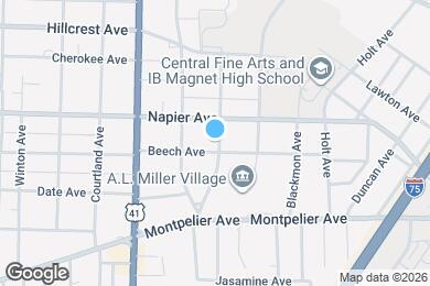 Map image of the property - 2409 Beech Ave