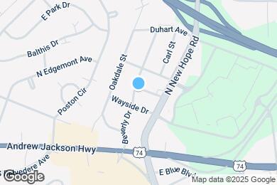Map image of the property - 1501 McCormick Ave