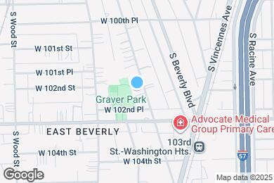 Map image of the property - 10226 S Charles St