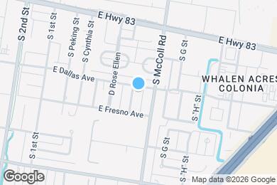 Map image of the property - 600 E Dallas Ave