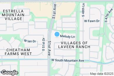 Map image of the property - 5027 W Melody Ln