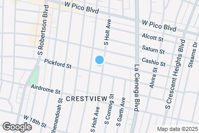 Map image of the property - 1537 S Holt Ave